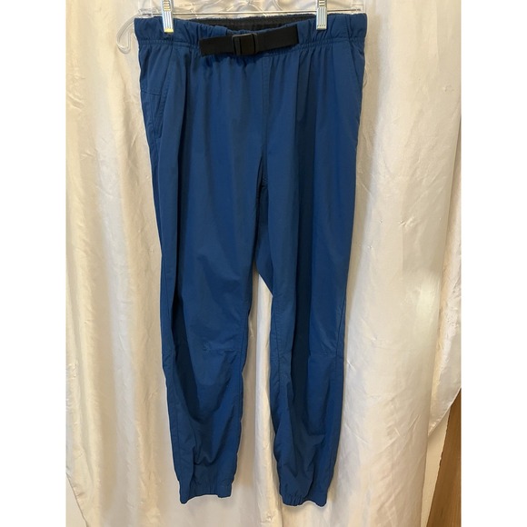 Mountain Hardwear Women's Mid Rise Pants Belted Nylon Blue S Jogger - Picture 1 of 5